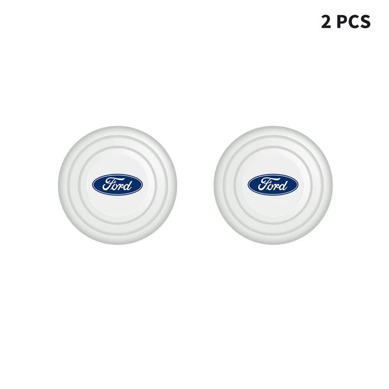 Car Door Shock Absorber Luminous Silicone Pads Anti Shock Pad Car Door Protector For Ford Fiesta Mondeo Fusion Explorer Escape