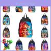 Sac à dos pour enfant Super Mario 16 pouces Mignon Et Fonctionnel Tissu Oxford Design Personnalisé