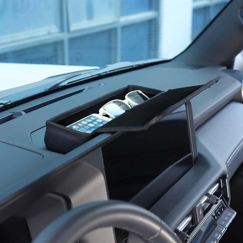 For Toyota Land Cruiser Prado LC250 2024+ Oxford Cloth Car Central Control Screen Storage Box Navigation Screen Rear Storage Box