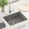 Grey Kitchen Sink 530 x 460 mm 80percent  Quartz and 20percent  Resin