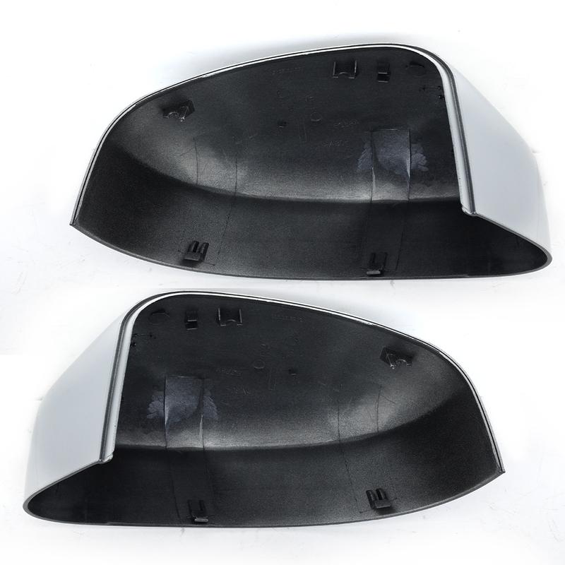 Side Rearview Mirror Cover For Ford Focus MK2 MK3 Mondeo 2008 2009 2010 2011 2012 2013 2014 2015 2016 2017 sliver covers cap