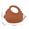 Fashionable Shoulder Bag for Women PU Messengers Bag Half Moon Crossbody Bag