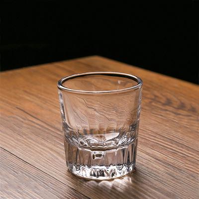 145ml 2pcs Sets Creative Whiskey Glass Thick Bottomed Wine Glass Luxury Foreign Wine Glass Elegant Cocktail Cup Bar Accessories