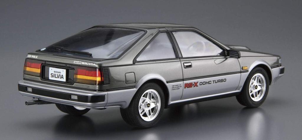 Aoshima Bunka Kyozai The Model Car Series Nissan S12 Turbo Plastic Model (AOSHIMA) 1/24 Silvia/Gazelle RS-X '84