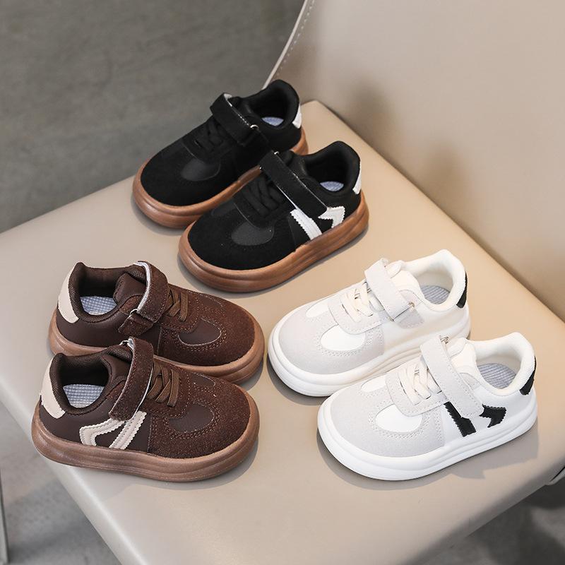 Kids German Trainer Shoes Boys Girls Breathable Non Slip Casual Sneakers Versatile Spring Autumn Sports Skate Shoes