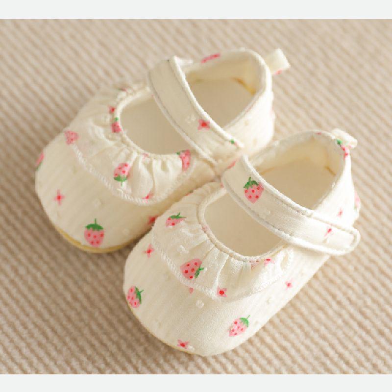 

Infant Girl Prewalker Shoes for Babies 0-1 Year - Spring, Summer, Autumn Toddler Footwear Size 13 / Inner Length 11cm (0-3 months)