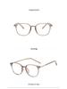 Square Frame Glasses for Women: TR90 Metal, Anti-Blue Light, Prescription/Non-Prescription Lenses, Slimming Design for Large Faces, No Makeup Style