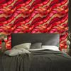 Ink Wallpaper Red, Orange, Gold and Pink 50x1000