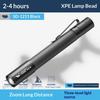 Pen Light Portable Zoomable Flashlight Pen Clip Design Waterproof Torch Light For Camping Hiking Outdoors