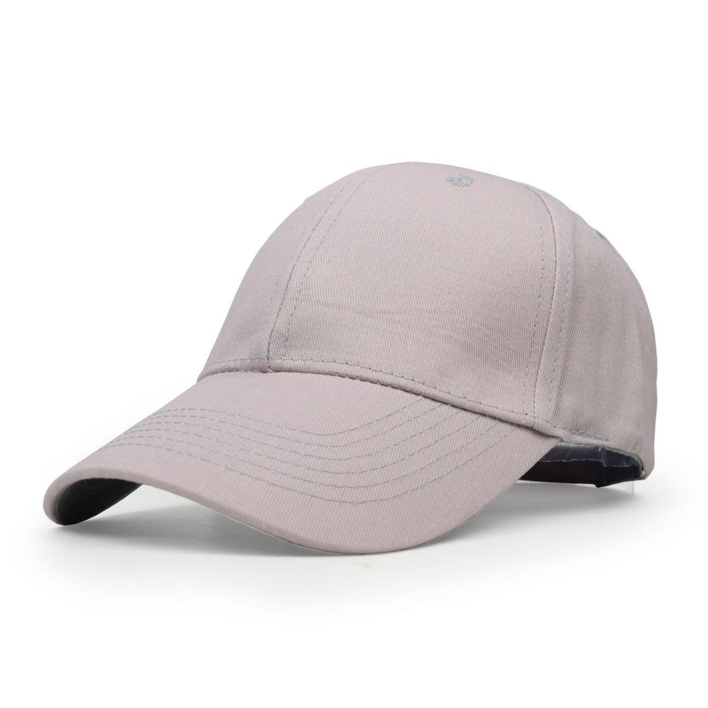 Plain Solid Color Baseball Cap - Spring/summer Korean Style Versatile Couple's Curved Brim Duckbill Cap Sun Hat for Men and Women