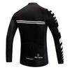 Jezdecké dresy Cyklistické oblečení Set Muži Dlouhý rukáv Černý bryndák Kalhoty Oblečení na kolo