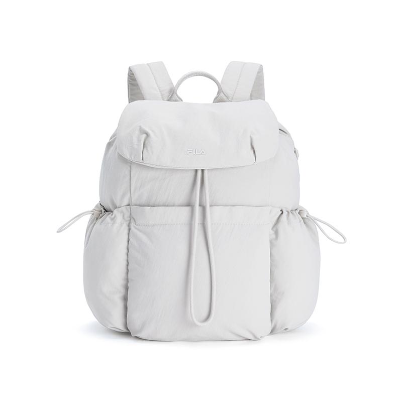 FILA Original Fashion Simple Classic Casual Commuter Versatile Lightweight Practical Fabric Backpack Women backpack Light-Gray F13W629166FLY Cold Spring Light Gray 9700₽