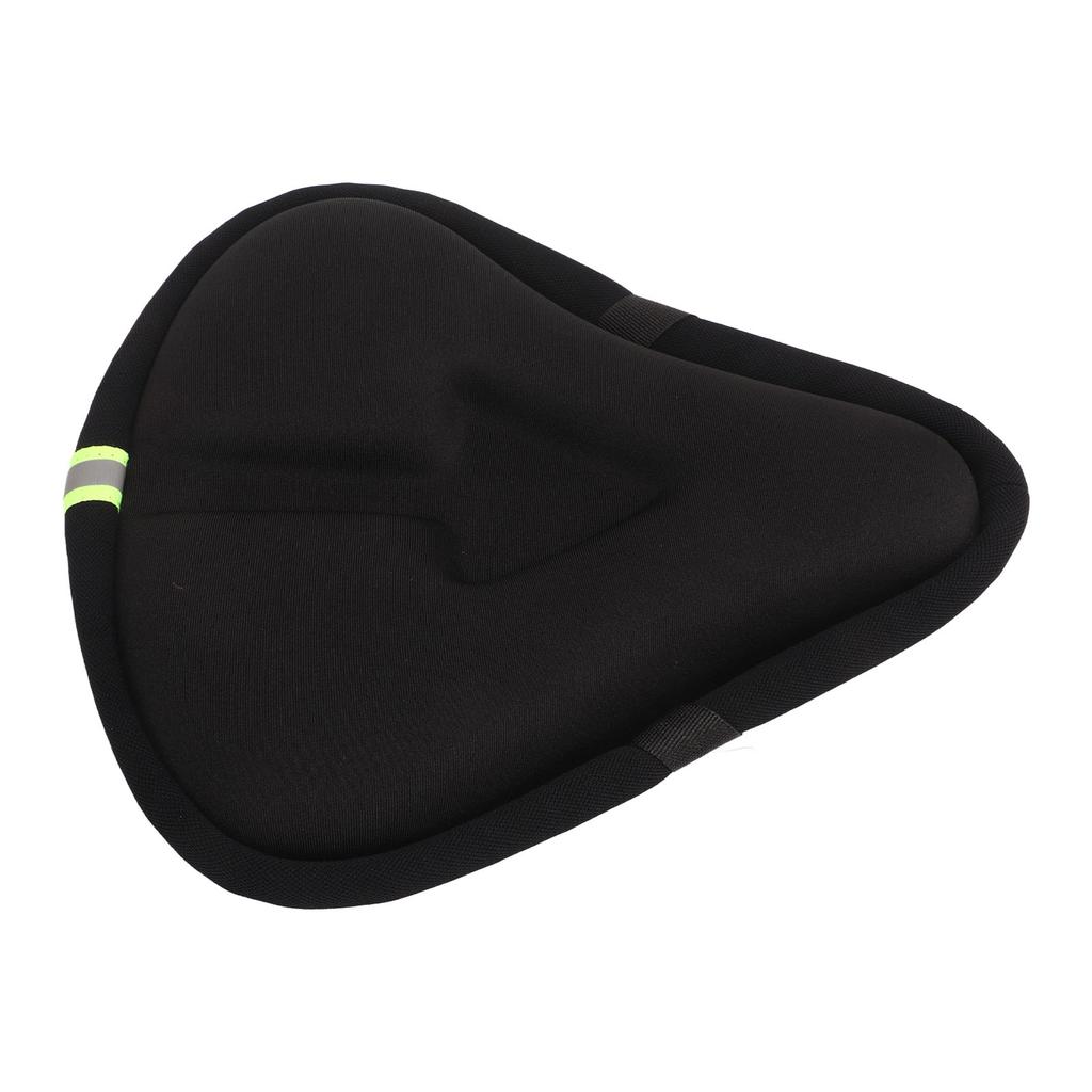 Bike Seat Cover Bicycle Saddle Cushion Extra Soft Thickened Silicone with Groove Cycling Parts