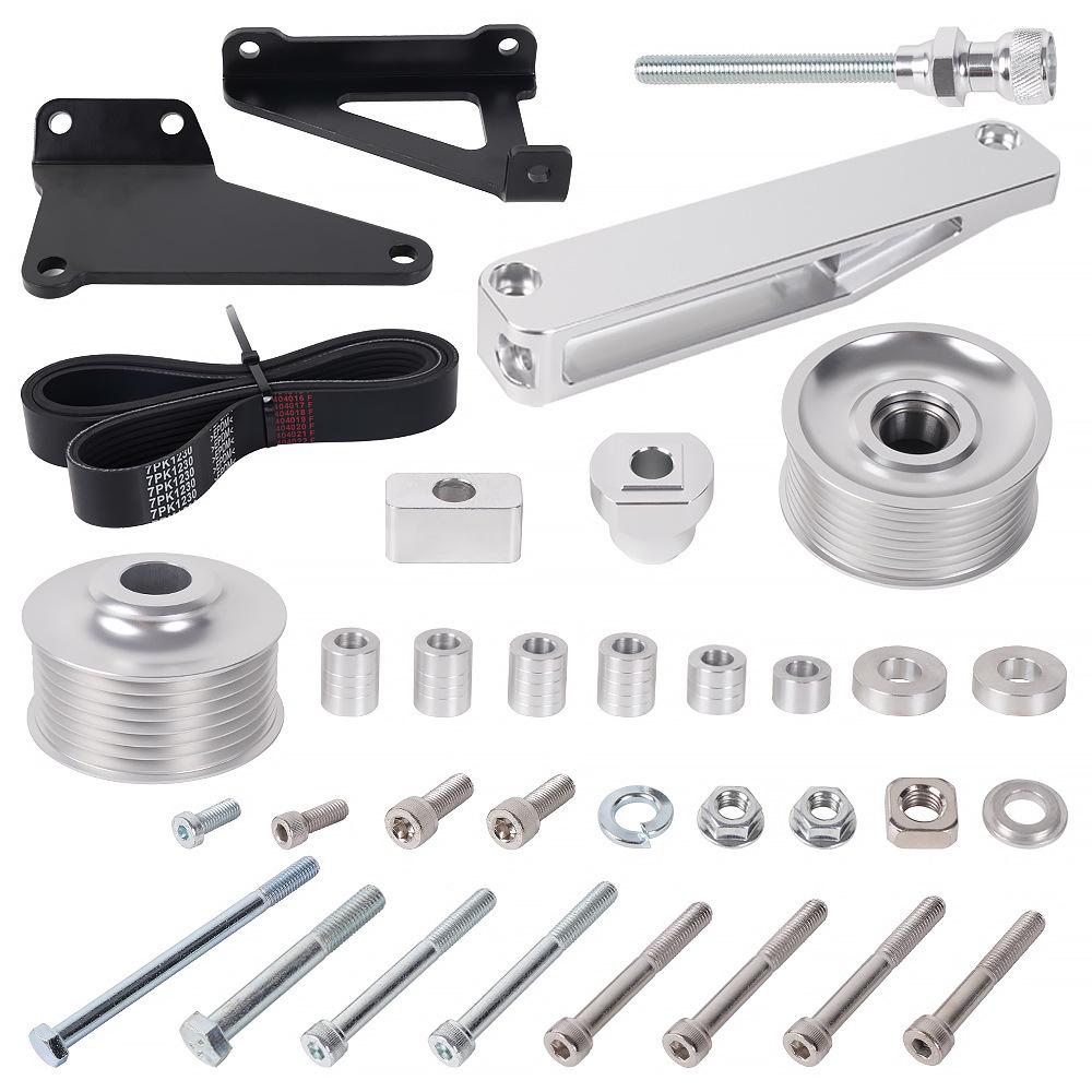 Honda K20/K24 Engine A/C P/S Eliminator Pulley Kit