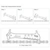 MTB Bike Chain Wear Indicator Measurement Checker Biking Ruler Bicycle Chains Gauge Portable  Cycling Parts