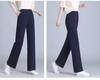 Ice Silk Chiffon High-Waist Quick-Dry Wide-Leg Pants for Women