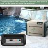 Praktisches Ersatzkit Schwimmbadwartung Poolheizung Tastatur Poolheizung Blende Geeignet für Poolheizung