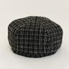 Poesiedame DOME BERET_tweed Black