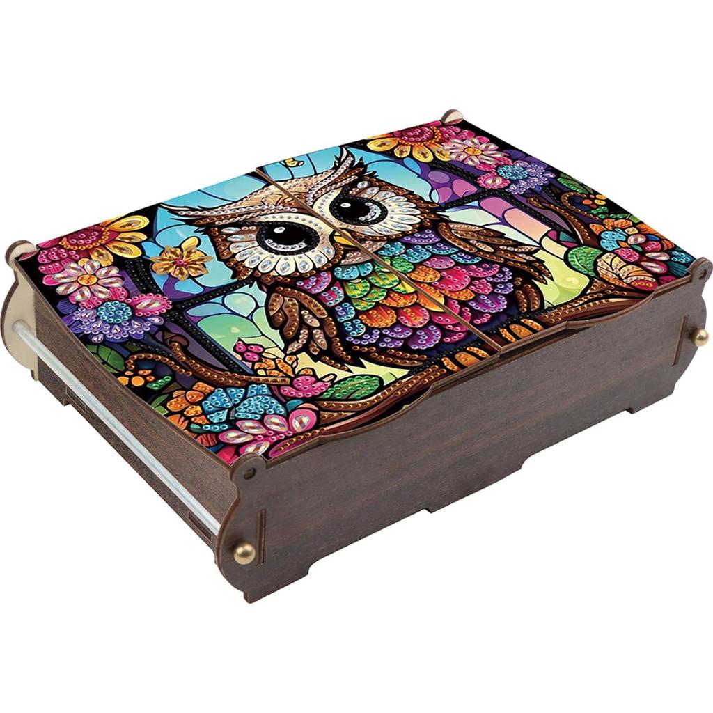 Úložný box na diamantové malování Velká kapacita DIY 5D diamantové malování Šperkovnice Diamond Art Úložné pouzdro na šperky pro ženy Dívky