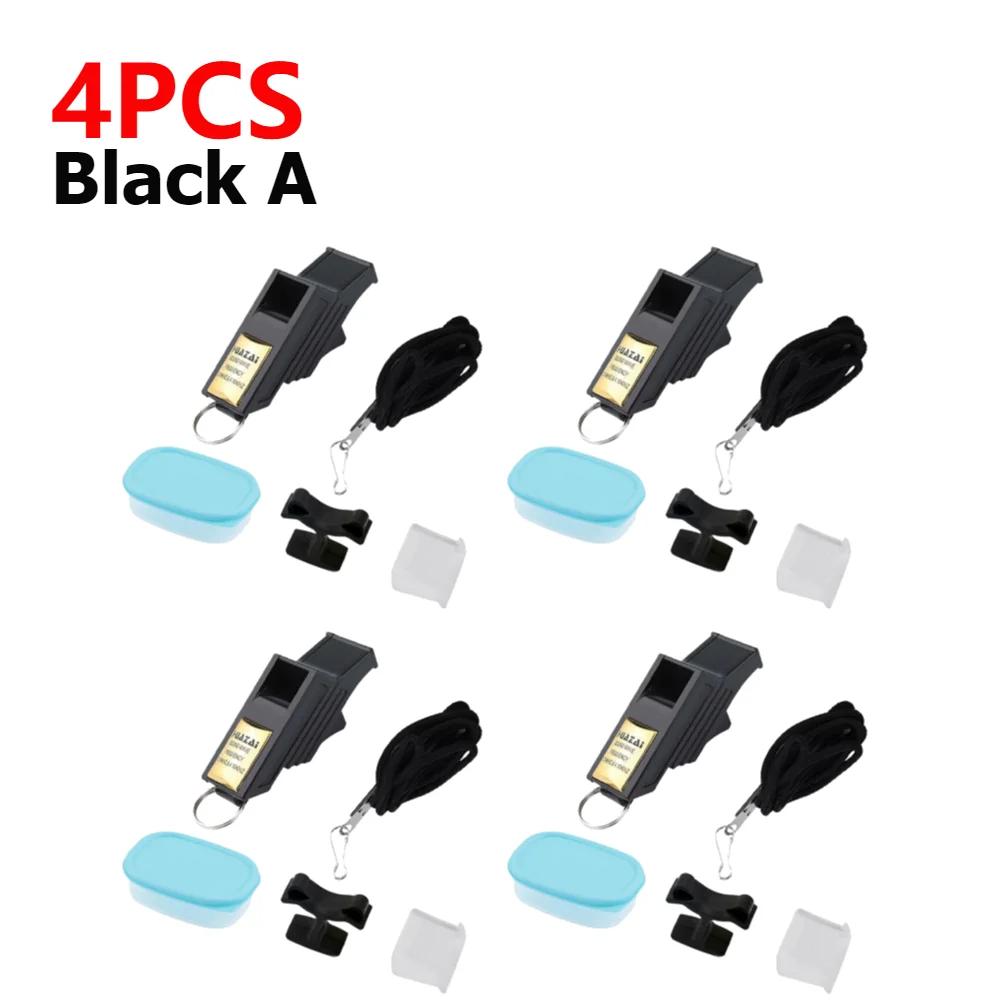 1-10PCS Professional Soccer Referee Whistle Coaching Basketball Football Whistles Seedless Plastic Whistles Basketball Whistles