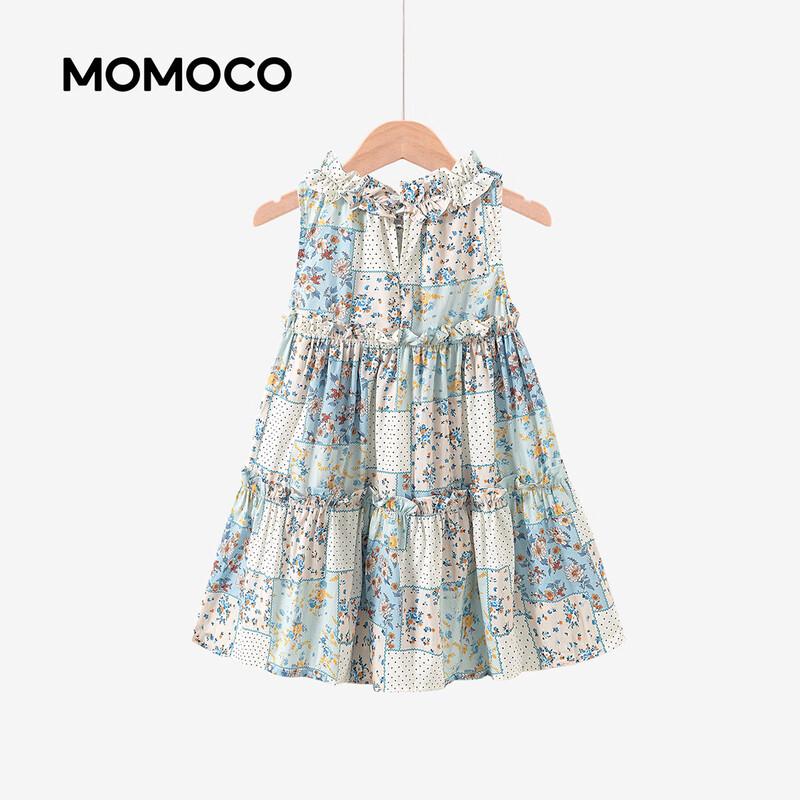 MOMOCO Girls' Sleeveless Casual Dress