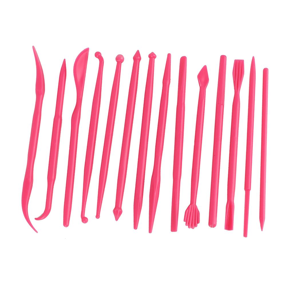 14ks DIY Plastelínová sochařská sada Hrnčířský tvarovač Polymerové modelování Ruční nástroj