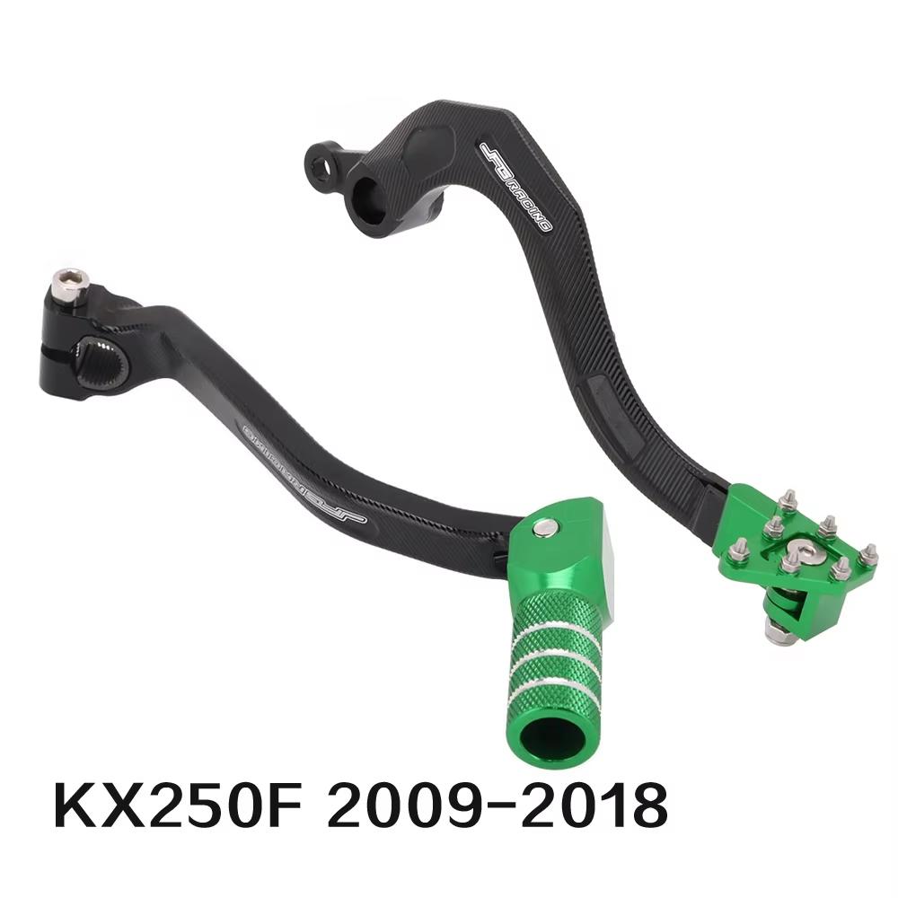 Motorcycle Parts CNC Foot Brake Lever Pedal For KAWASAKI KX450F 2006-2018 KX450 2020 KLX450R 2008-2019 KX250 KX250F