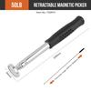 50LB Strong Magnetic Retractable Telescopic Stainless Steel Pen Style Pickup Magnet Stick Tool for Hard To Reach