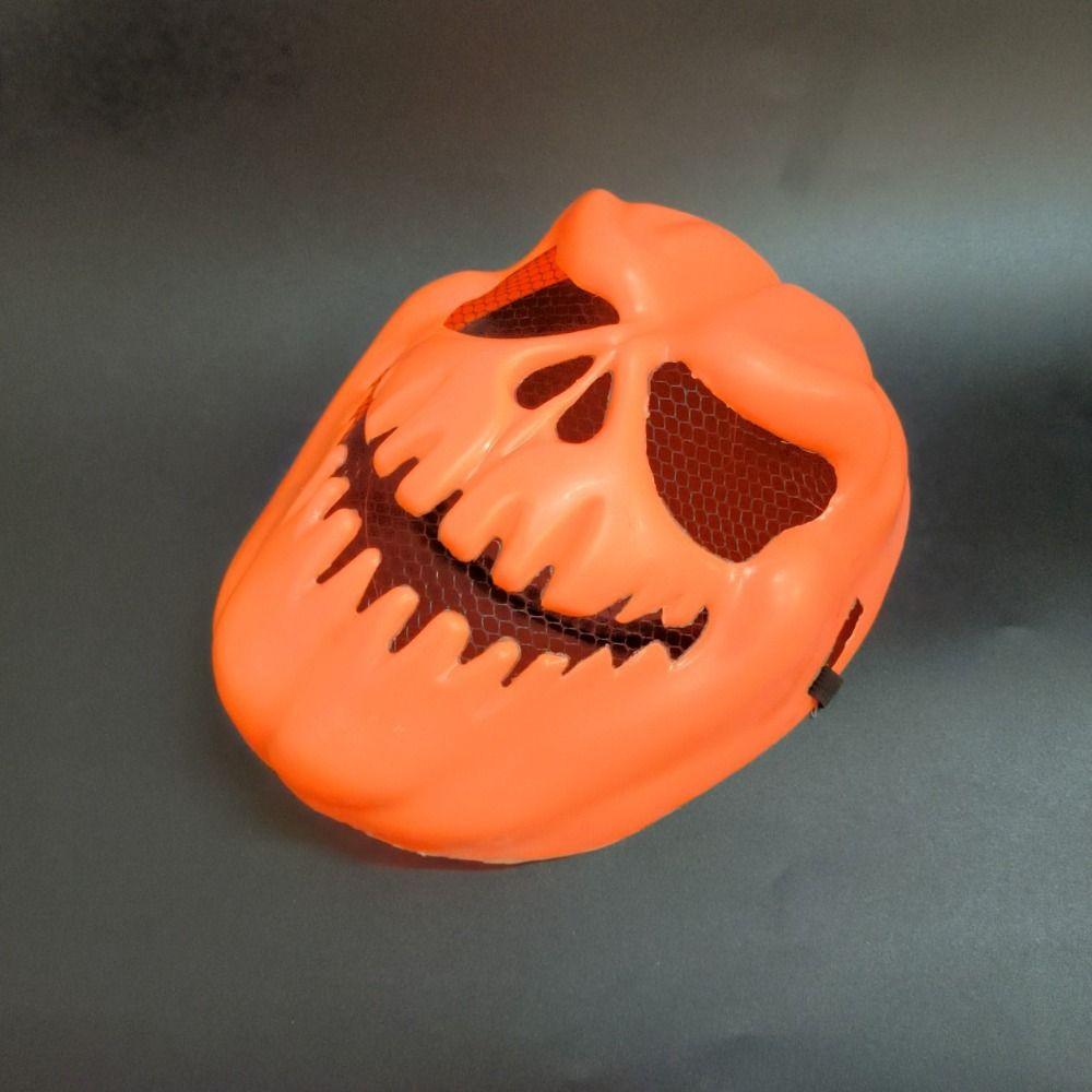 Creativity Scary Pumpkin Mask Realistic Full Face Mask Halloween Pumpkin Mask Halloween Party