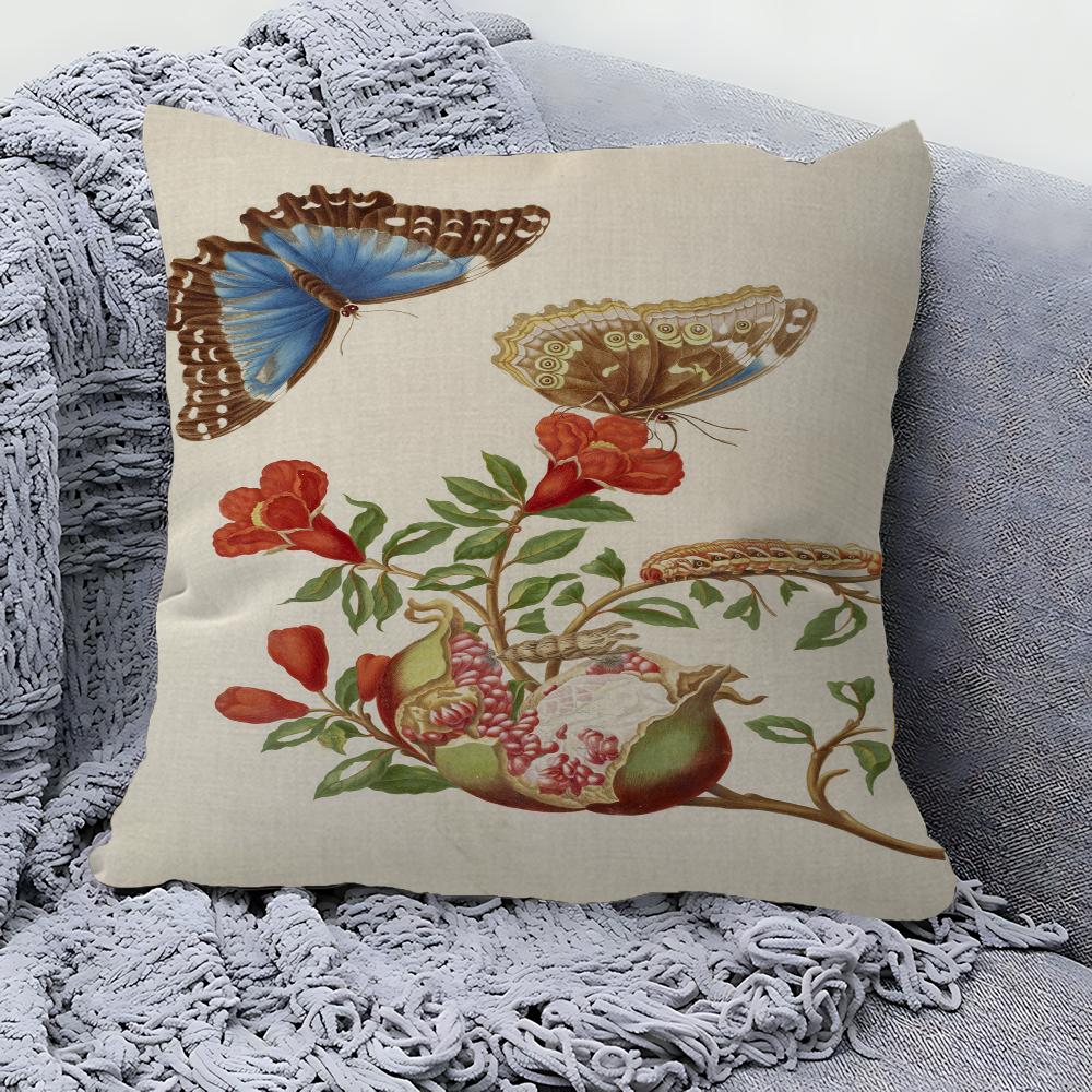 Butterfly 45*45cm Cushion Cover Pillow Cover Decor Pillowcase Home Pillowcase For Couch Pillow
