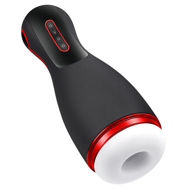 Automatic Suction Cup Holder, Male Electric Masturbation Roll, Inverted Mold, Fun Vibration, Intelligent Pronunciation, Deep Throat Airplane Cup