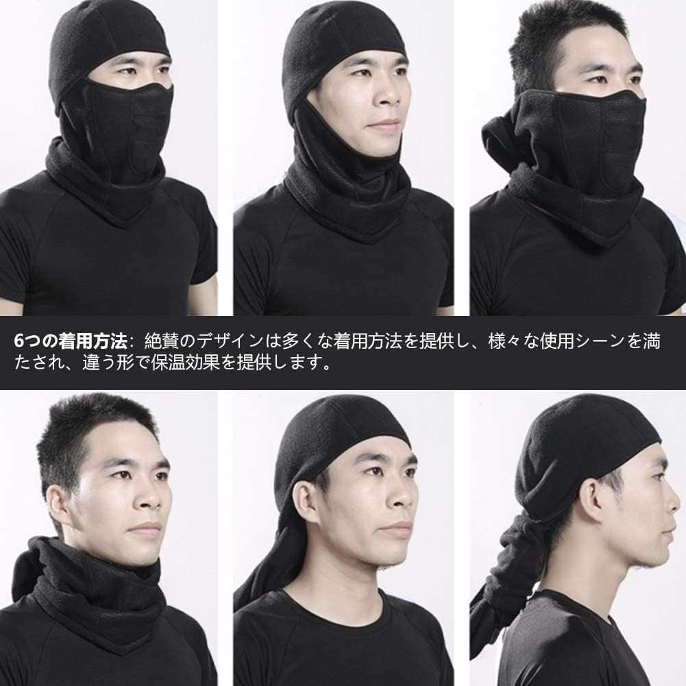 Yokepro Balaclava for Winter Cold Protection Neck Sun Perfect for and Other Sports [Cold Protection, Windproof, Warm, Sweat-Wicking, Quick-Drying,