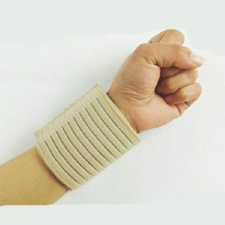 1pc Adjustable Self Adhesive Wristband Elastic Bandage Compression Wrist Support Unisex Women Men Hand Sports Wrist Brace Strap Wrap Protector 40cm