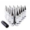 20pcs Car Wheels Rims Lug Nuts With Spike Extended Tuner Nut M12 X 1.5/M12 X 1.25 Wheel Bolt Screw Aluminum Lug Nuts Universal
