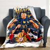 Mbappé Customize Text Blanket Throw Customizable Blanket Durable Comfort Perfect for Bedding Chair Livingroom Sofa All-Season Use