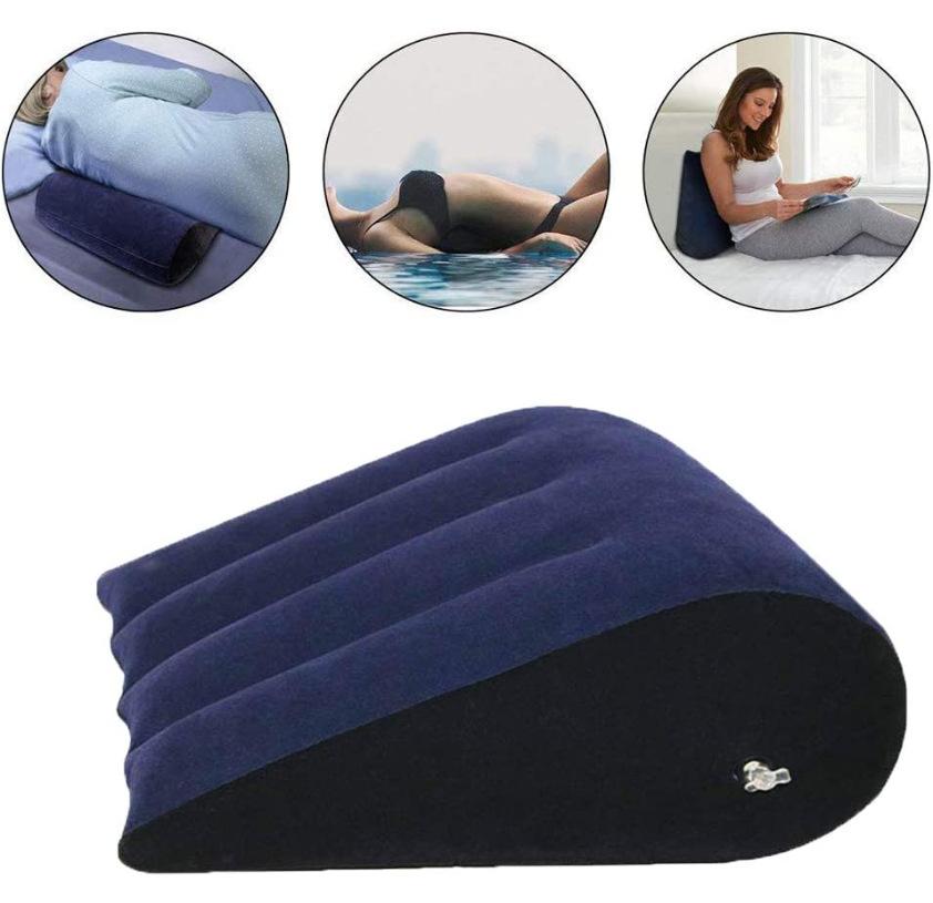 Inflatable Sex Pillow Toughable Cushion Sex Position Furniture Adult Erotic Wedge 18+ Games Cushions Couple  Dildo Mount Toy