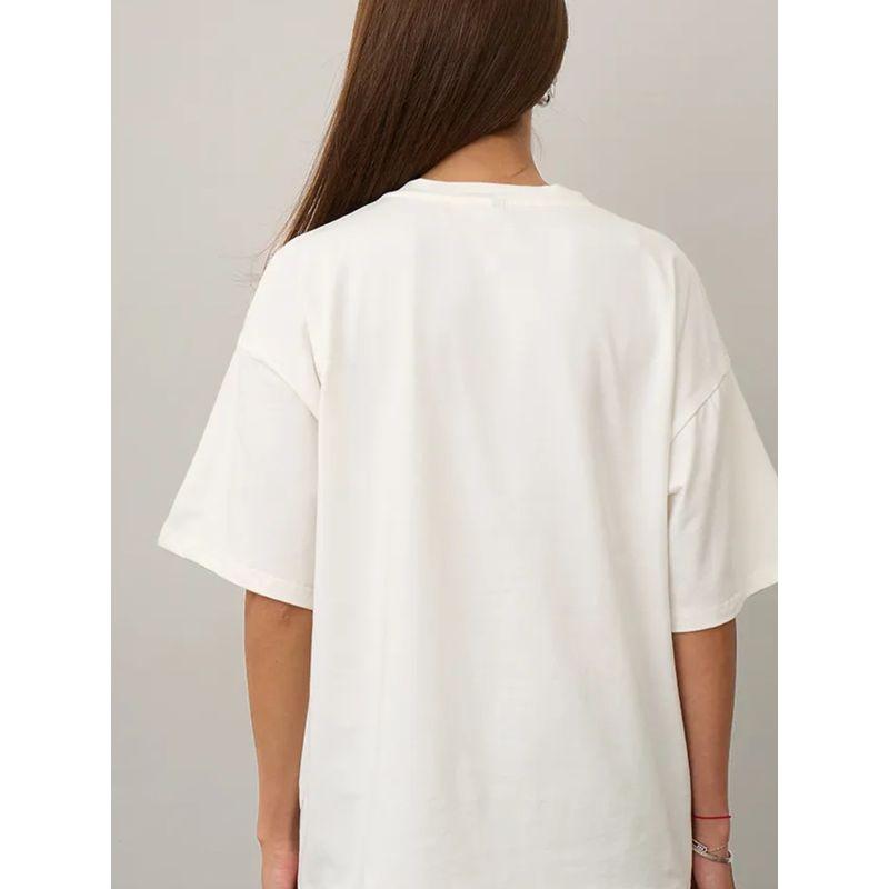 Western Style New Fashion Casual Loose Print All-Match Short sleeve T-shirt Top Printed T-shirt Top