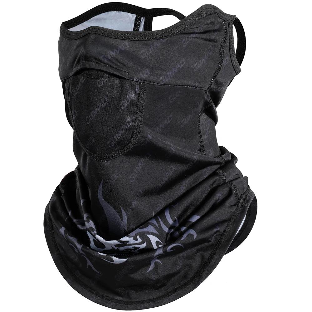 

Breathable Bandana Traingle Face Cover Mask Hanging Ear Ice Cool Tube Scarf Sports Running Hiking Cycling Neck Gaiter Men Women L