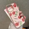 Handyhülle Für iPhone Air 13 17 Plus 15 Pro Max 11 12 14 16 Anmutige Vollschutz Kirschen Hülle