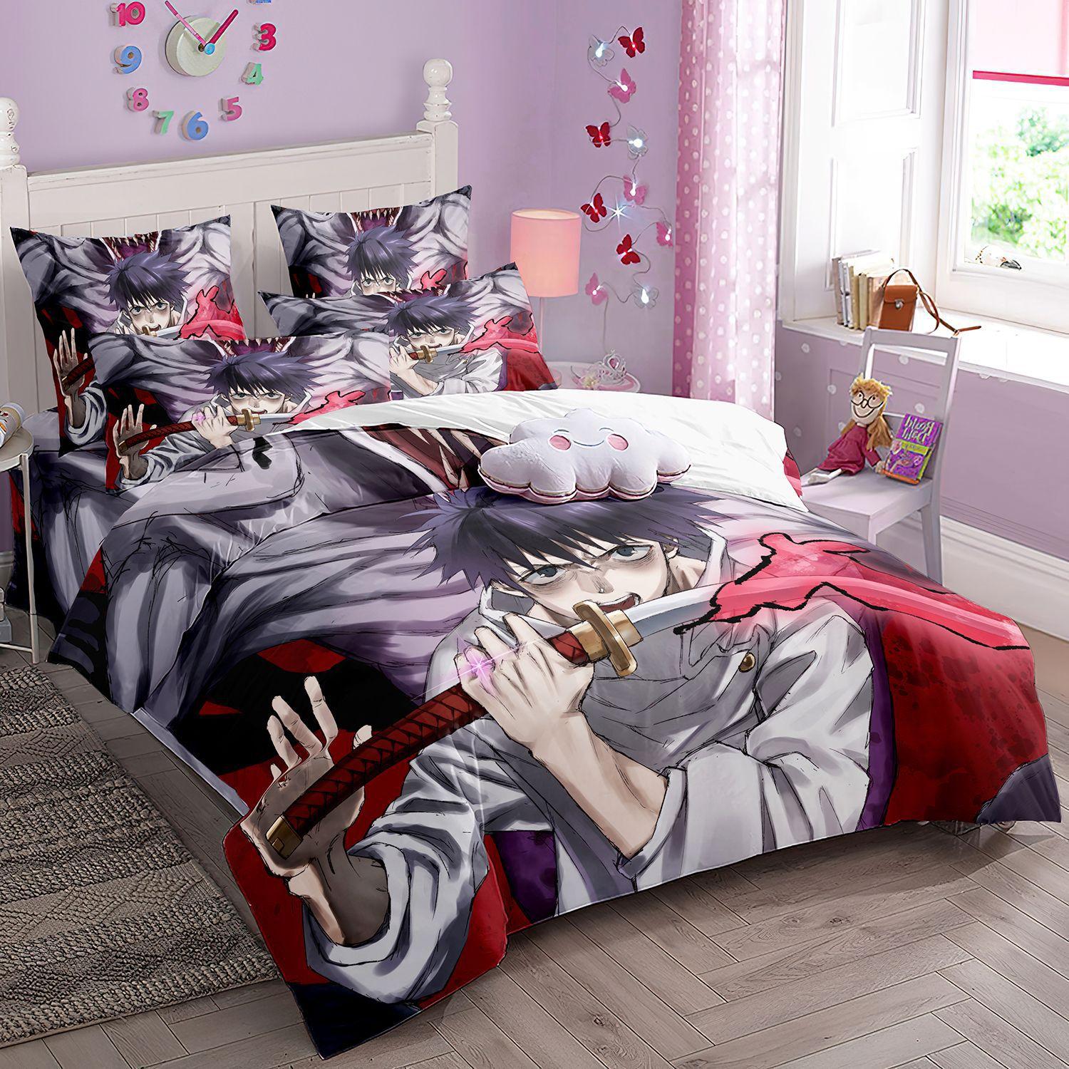 

Bedding Quilt Set Three-Piece 3D Digital Printing Animation Four-Piece Set Cover 133 * 72 and 30 * 50 * 1