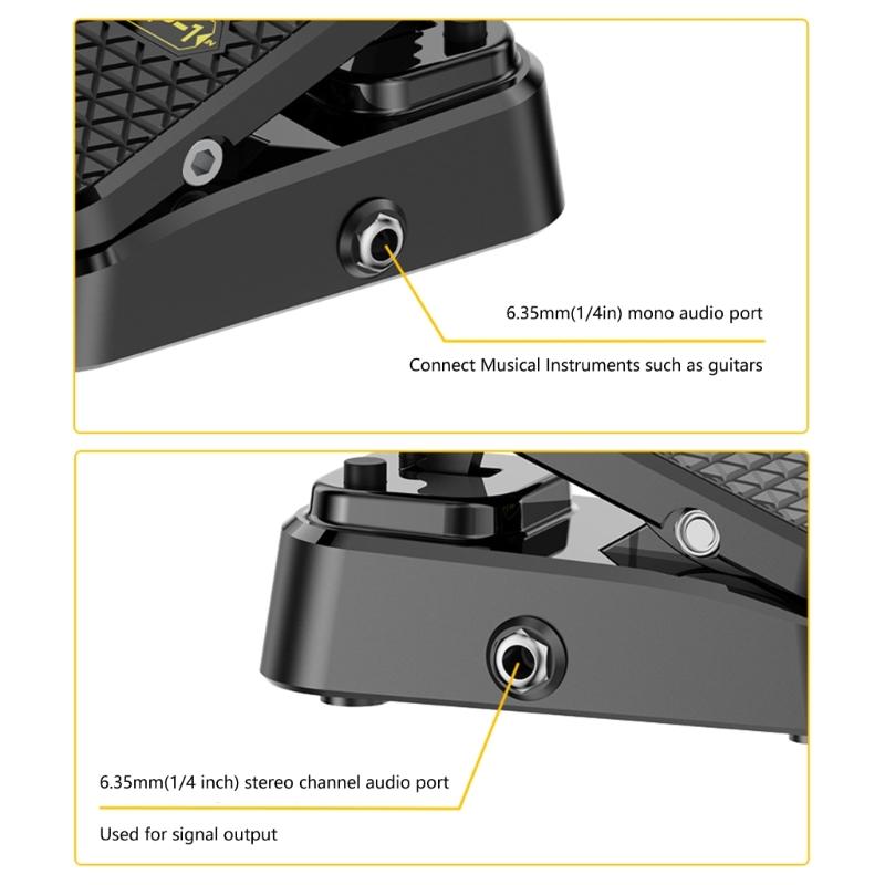 Kostka efektowa do gitary Klasyczne opcje dźwięku Zniekształcenie Opóźnienie Pogłosy Wytrzymała plastikowa obudowa Łatwa kontrola dla gitary