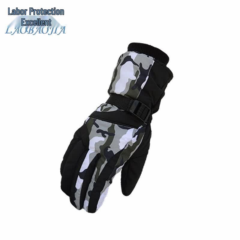 Laobaojia Warm Anti-slip Safety Work Gloves One Size