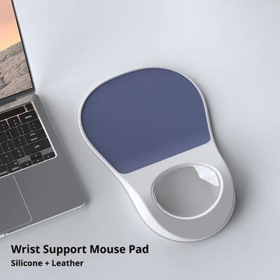 Wrist Rest Mouse Pad Ergonomic Non-slip Wrist Pain Relief Laptop Computer Mousepad with Wrist Support Cushion PC Accessory