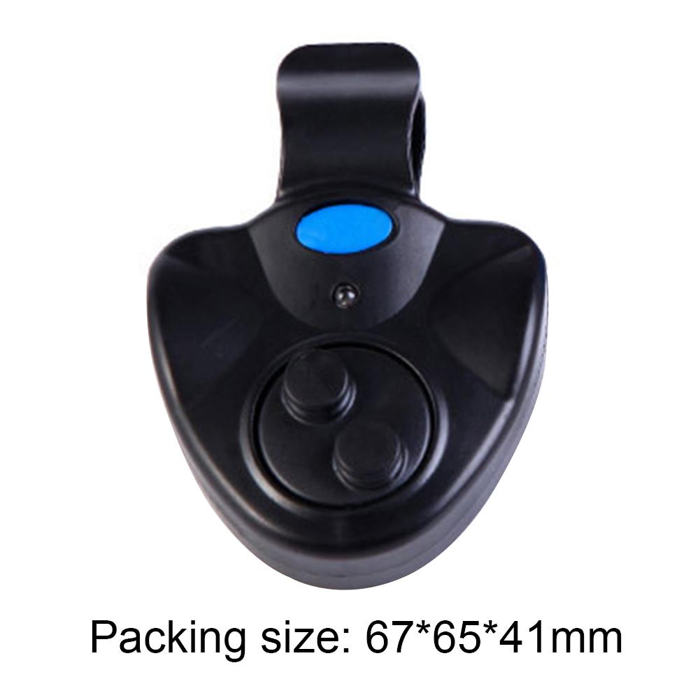 LED Fish Bite Alarm Electronic Buzzer Fishing Rod Night Indicator Alert Light