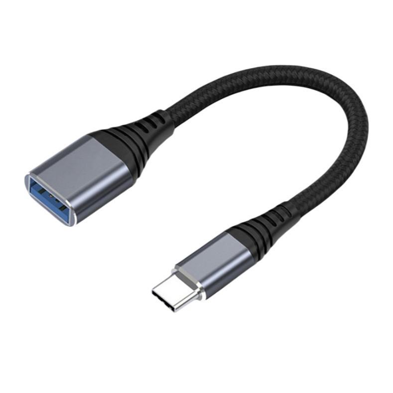 High-Speed Type-C To USB 3.0 OTG Adapter Cable for Mobile, Mouse, and Car Computer Connections