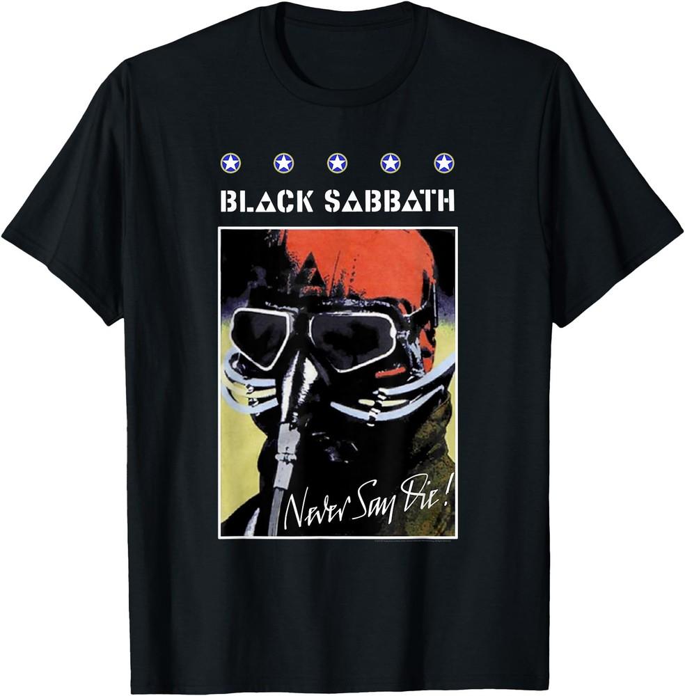 

Black Sabbath Band T-Shirt, NNever Say Die Poster Shirt, Gift for Fans Unisex T-Shirt XXXL