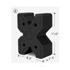 X-Block Bipod Rest Mount with EVA Foam Clamp Lightweight Portable Support Stand for Toy Outdoor Sport Accessory2