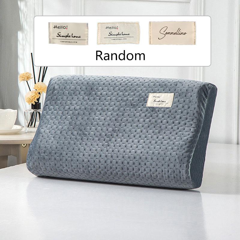 Quilted Latex Pillowcase Sleeping Pillow Protector Memory Foam Orthopedic Pillow Cover Adult Kids Pillow Case 30*50/40*60cm