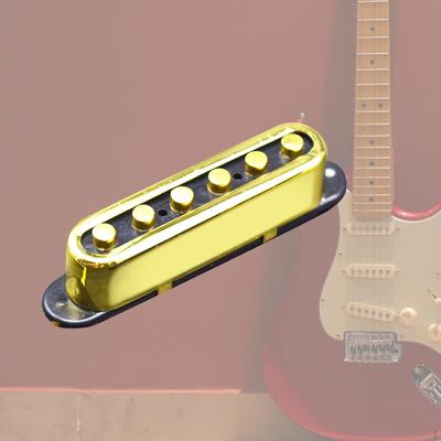 Electric Guitar Pickup Single Coil 6 String Neck Bridge Parts Accessory