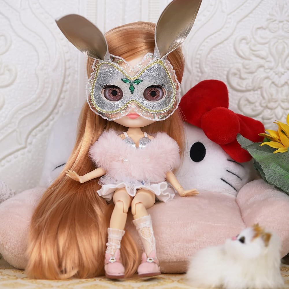 Icy Fortune Days BJD Doll Matte Skin 19 Articulated Joints 1/6 Scale Toy 4 Color Changing Eyes Ages 6+